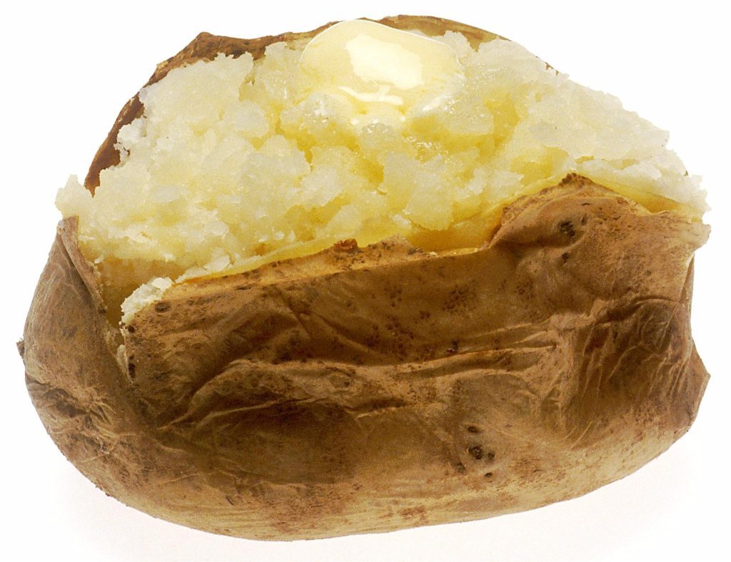 How To Bake a Potato In The Microwave - main image