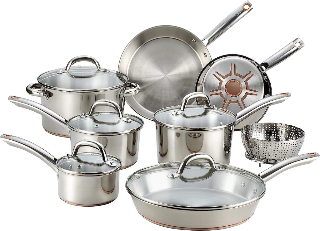 T-fal Ingenio Stainless Steel 12 piece